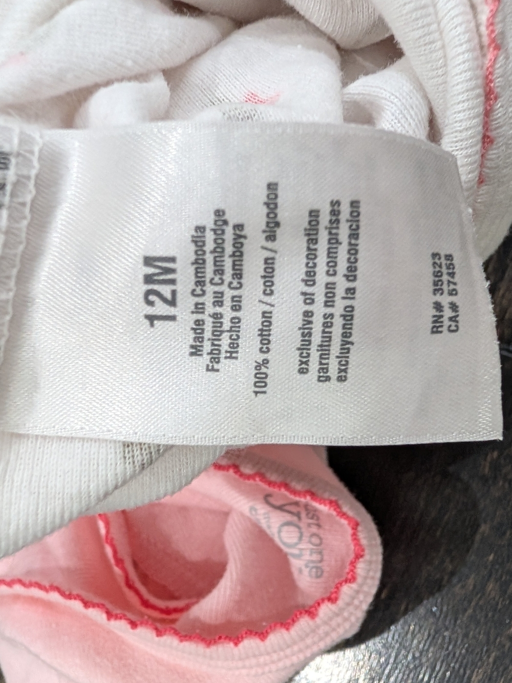 5/$35 Just One You by Carter’s Baby Bodysuits – 2-Pack – 12M – Cotton - Picture 4 of 4